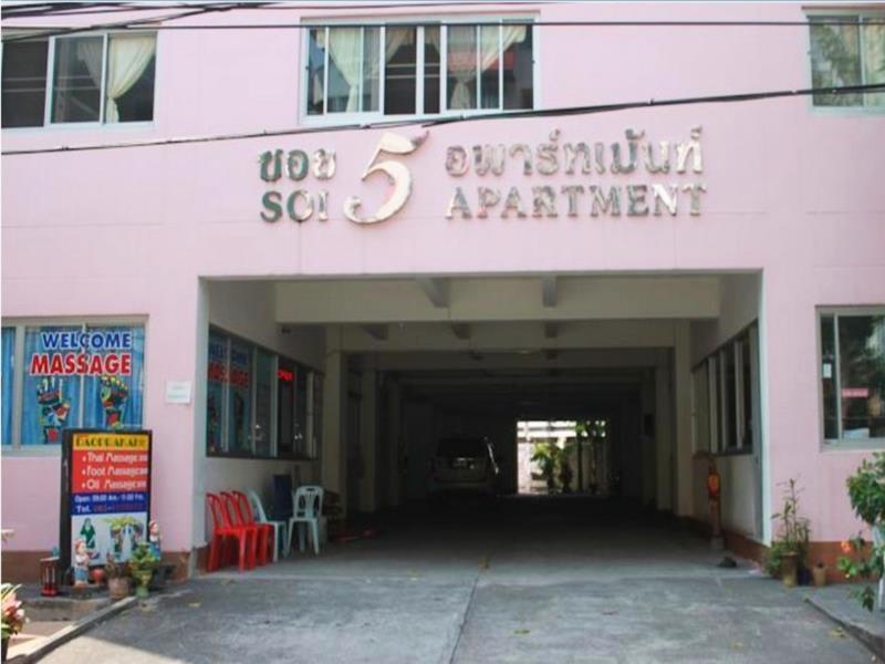 Soi 5 Apartment Pattaya Exteriör bild